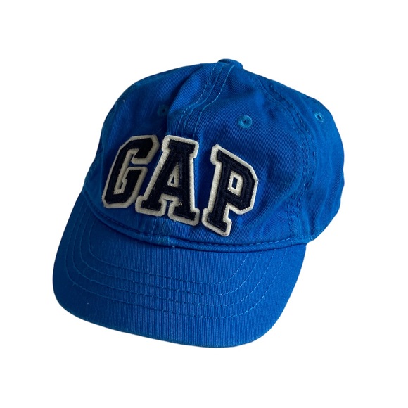 Baby Gap Oceanic Blue Logo Baseball Hat 100% Cotton Size 2/3 (S/M) - Picture 2 of 7